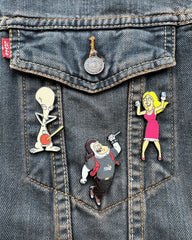 American Dad! - Plunger Roger hard enamel pin