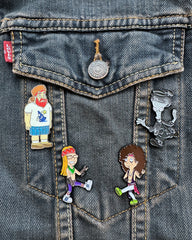American Dad Good for the Ticker enamel pins 2 pack (limited edition of 250)