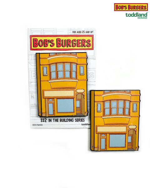 Bob's Burgers - Building Next Door hard enamel pin - (2nd in