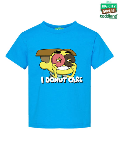Big City Greens - YOUTH I Donut Care tee - Turquoise (*ships beginning of September)