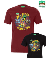 Big City Greens - ADULT San Diego Farm Expo tee - Cardinal Red (*ships mid august or sooner)