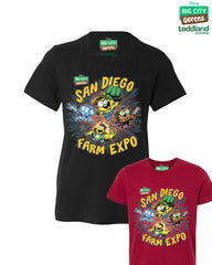 Big City Greens - YOUTH Farm Expo tee - Black (*ships mid august or sooner)