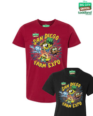 Big City Greens - YOUTH Farm Expo tee - Cardinal Red (*ships mid august or sooner)