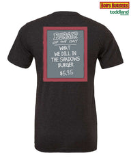 Bob's Burgers - What We Dill in the Shadows tee - heather black (*ships end of august)