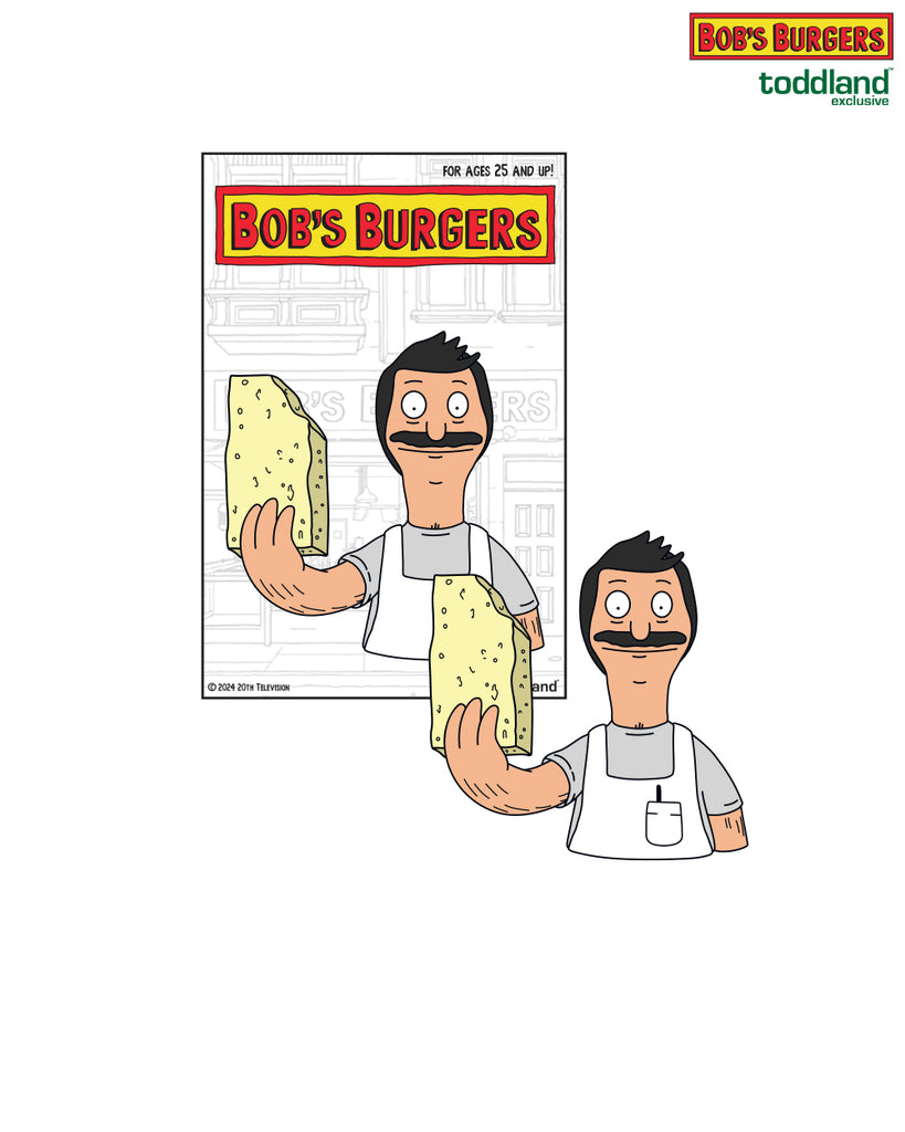 Bob's Burgers - 2025 Sponge. Bob. enamel pin (*ships mid august or sooner)