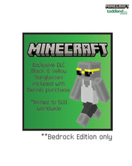 Minecraft - 2025 SDCC Exclusive Dennis MegaSquishMe with Yellow/Black sunglasses DLC (Bedrock only) (NOT SOLD OUT - ONLY AVAILABLE IN PERSON AT SDCC) Limited edition of 500pcs
