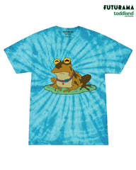 FUTURAMA - ALL GLORY! Tee - Tie Dye Turquoise (*ships mid august or sooner)