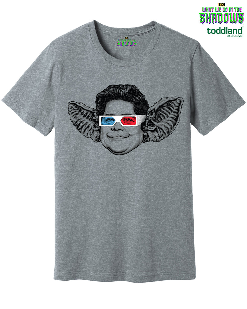 WWDITS - 3D Guillermo tee - athletic heather gray (*ships mid august or sooner)