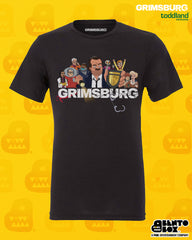 Grimsburg show logo tee - vintage black