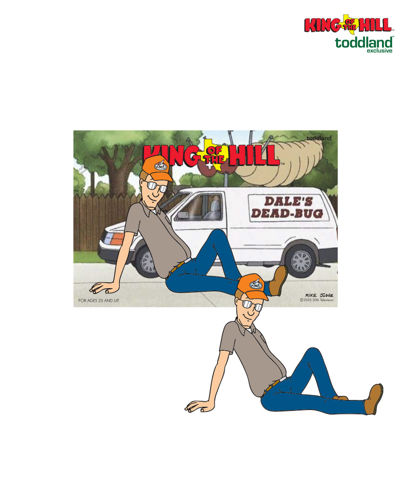 King of the Hill - Mudflap Pinup Dale pin (*ships mid august or sooner)