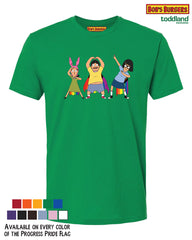 2025 Bob's Burgers Pride - Louise, Gene, and Tina Tee