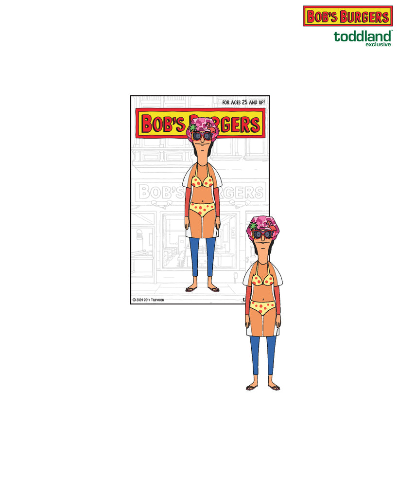Bob's Burgers - 2025 Linda shower cap enamel pin (*ships mid august or sooner)