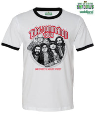 WWDITS - Total Domination Tour ringer tee - White/black (*ships mid august or sooner)