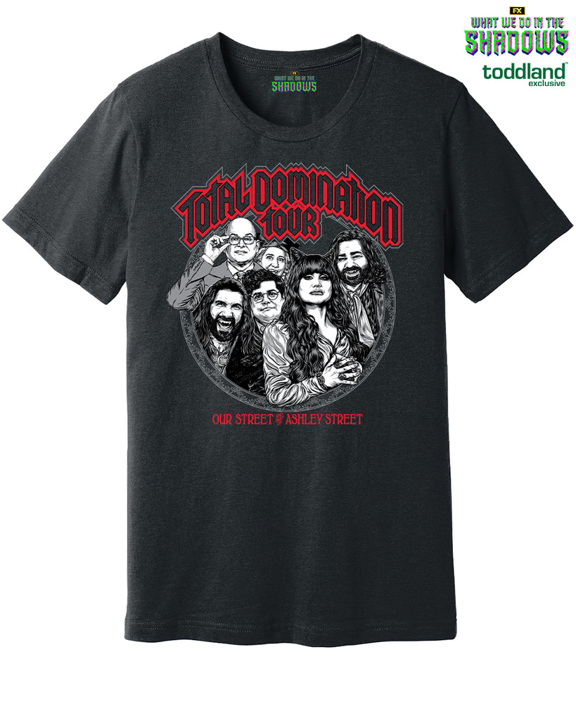 WWDITS - Total Domination Tour tee - Dark gray heather (*ships mid august or sooner)
