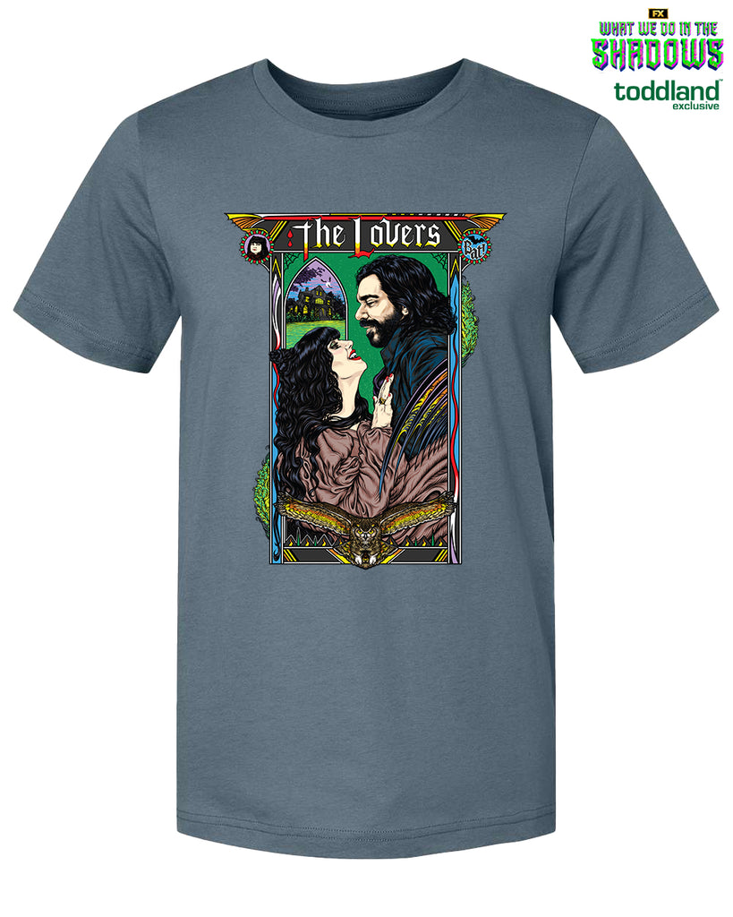 WWDITS - The Lovers tee - Slate blue (*ships mid august or sooner)