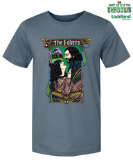 WWDITS - The Lovers tee - Slate blue (*ships mid august or sooner)