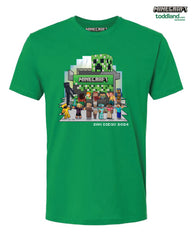 MINECRAFT - 2024 ADULT Con Tee - Green (*ships after con mid august or sooner)