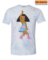 2023 Bob's Burgers Pride - Hey Baby Tie Dye Tee