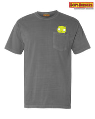 Bobs Burgers - Kuchi Kopi Pocket Tee- gray