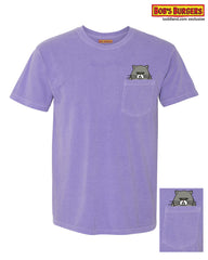 Bobs Burgers - Mr. Business Pocket Tee - purple
