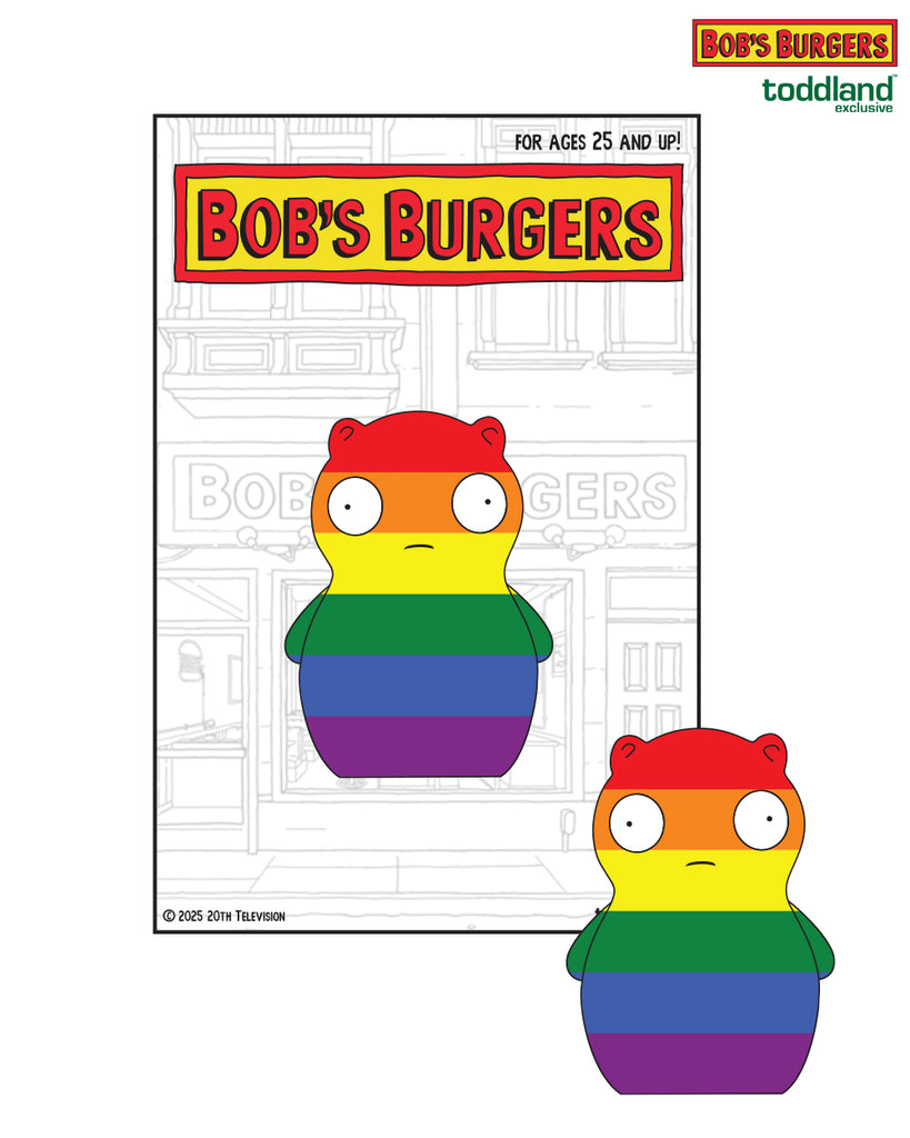 2025 Bob's Burgers Pride - Pride Kuchi Kopi Pin