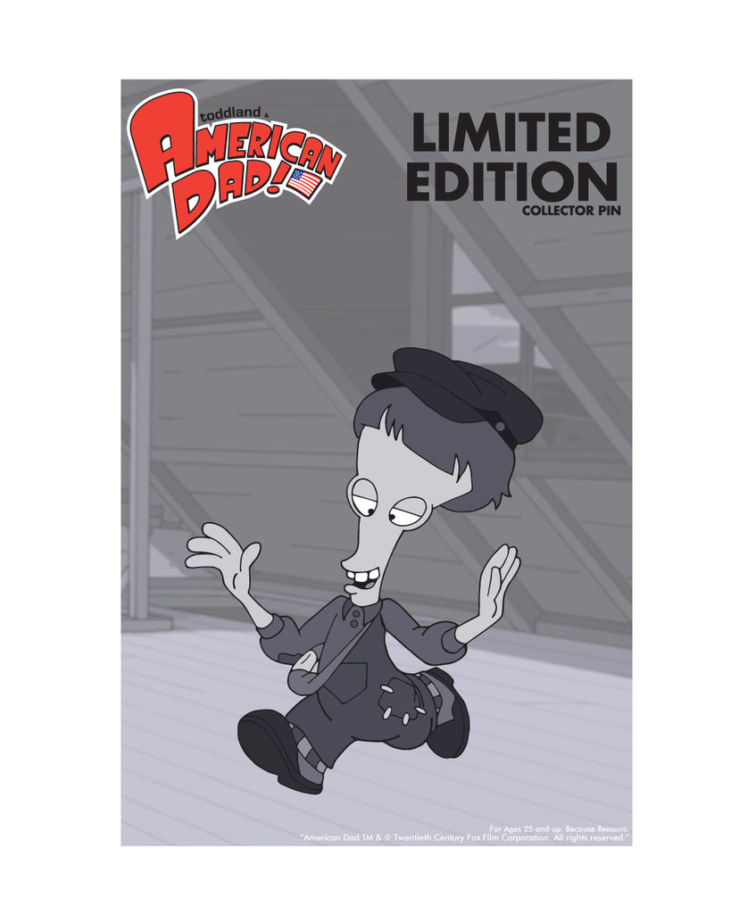 American Dad Oscar Gold enamel pin (limited edition of 250)