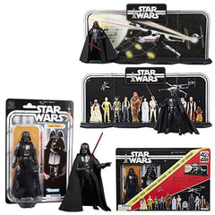 Hasbro - 6" Star Wars Black Series 40th anniversary - Display Diorama w/Darth Vader Figure