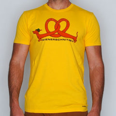 Wienerschnitzel  tee - yellow - (mens)