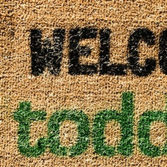 welcome to toddland doormat