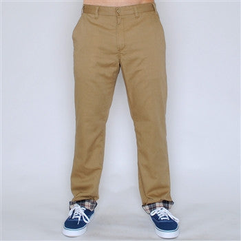 flannel lined (greatest pants in the universe) - khaki