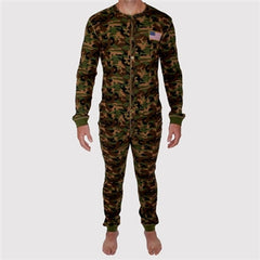 camo union suit