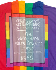 Pride 2020 - PURPLE - Bob's Burgers Burger of the Day tee