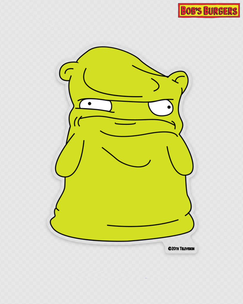 Bob's Burgers - Bad Kuchi Kopi Clear Die Cut Sticker