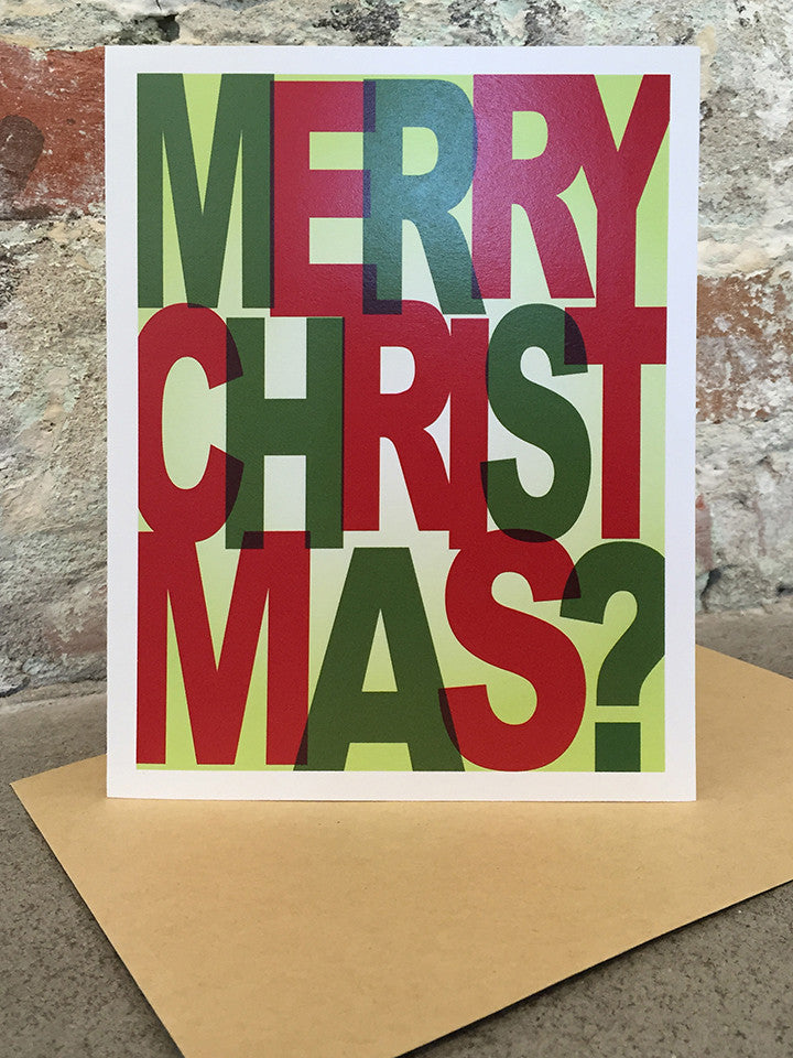 Marry Chistmas?? Ha Ha Holiday Card