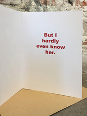 Marry Chistmas?? Ha Ha Holiday Card