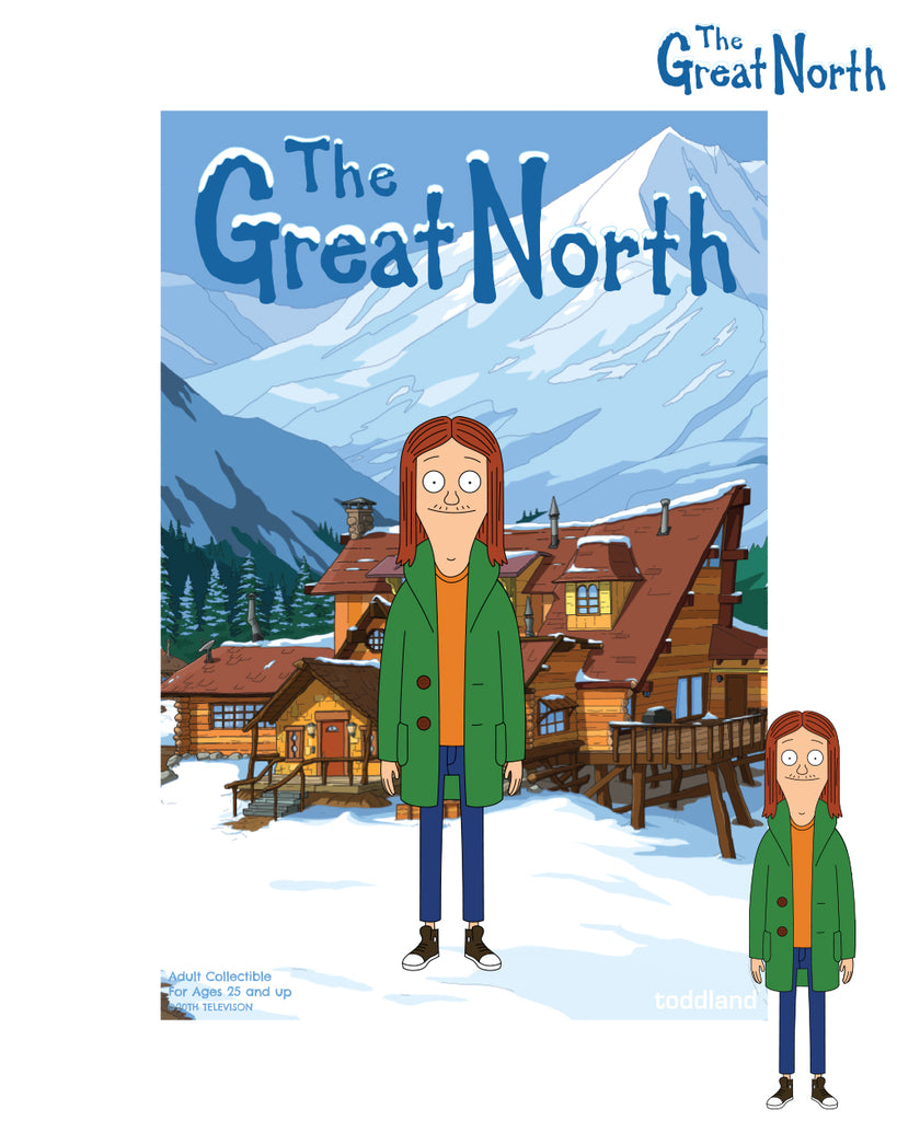 The Great North - Ham enamel pin