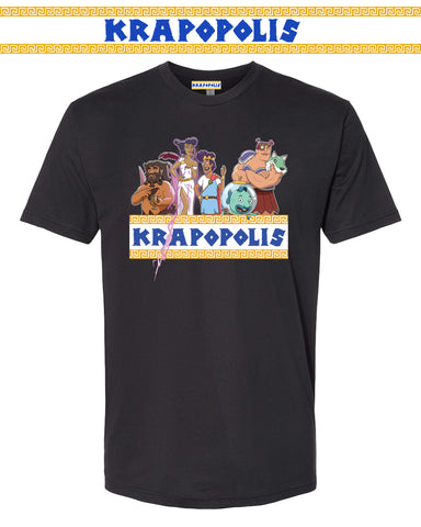 Krapopolis - Heroes Tee (vintage black)