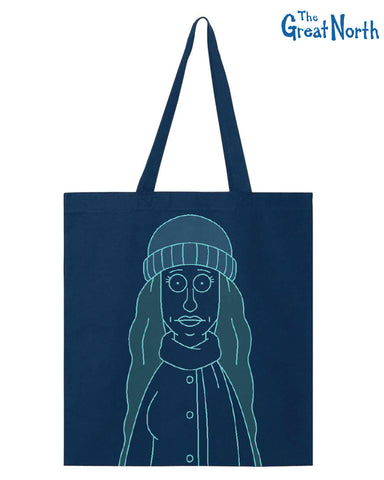 The Great North - Alanis heavy canvas grocery tote