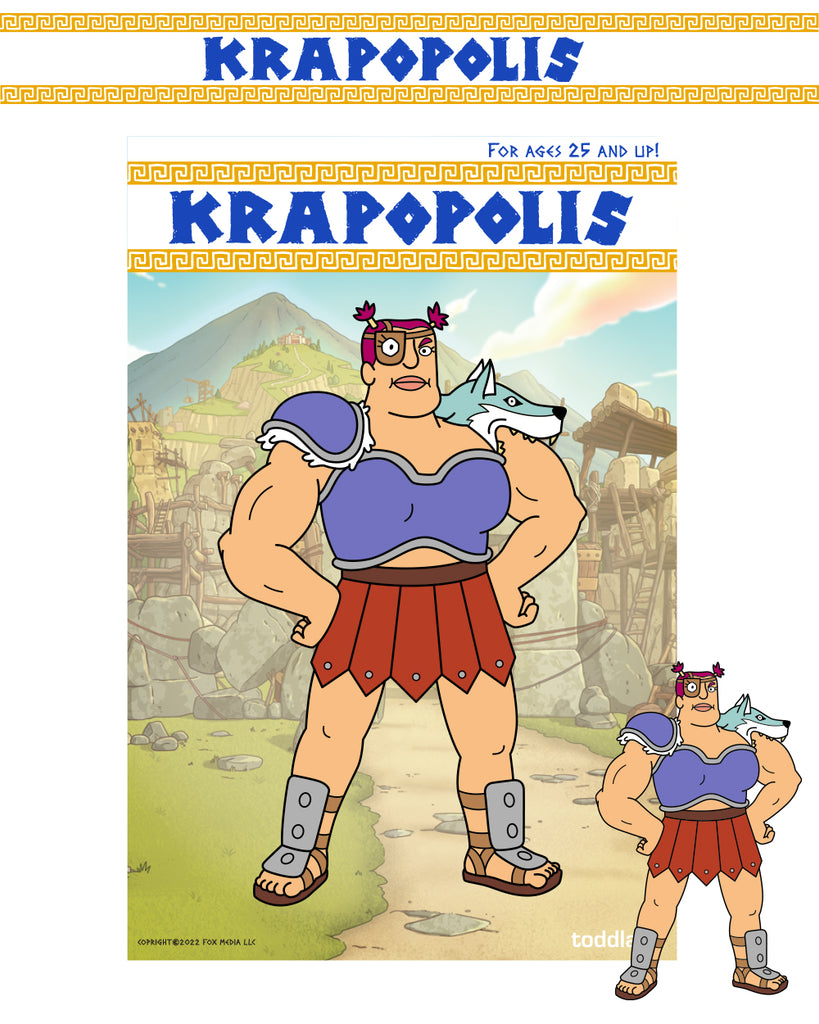 Krapopolis - Stupendus hard enamel pin