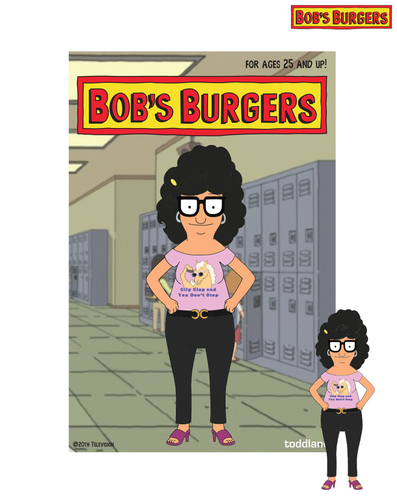 Bobs Burgers - Tell me about it... stud hard enamel pin