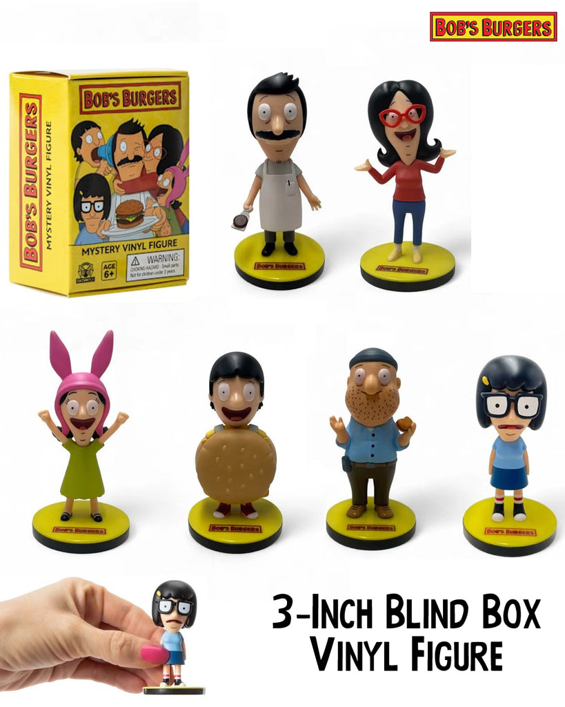Bob's Burgers 3" Mystery Box Vinyl Figure (Yellow Box)