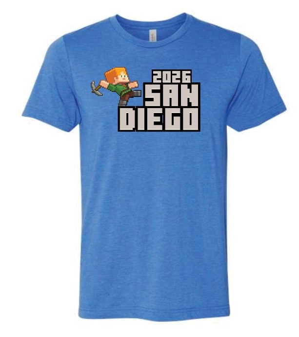 Minecraft - 2026 Youth Blocks Tee (ships 8/1-8/30)