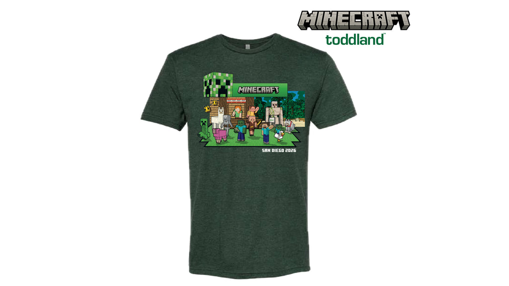 Minecraft - 2026 Youth Booth Tee (ships 8/1-8/30)