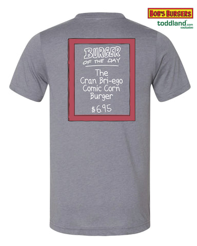 2026 Bob's Burgers - Comic Con Burger of the Day - gray (ships 8/1-8/30)
