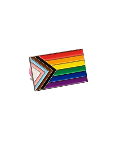 Daniel Quasar "Progress" Pride Enamel Pin