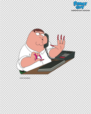 Family Guy - Oh Hey LaRonda Clear Die Cut Sticker