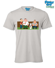 Family Guy - Family Guy of the Hill tee - Solid Athletic Gray (*ships mid august or sooner)