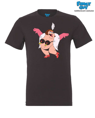 Family Guy - Burlesque Peter Tee - vintage black