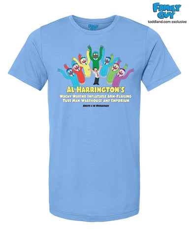 Family Guy - Al Harringtons Tee - carolina blue