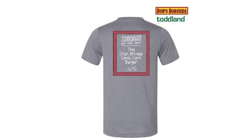 2026 Bob's Burgers - Comic Con Burger of the Day - gray (ships 8/1-8/30)